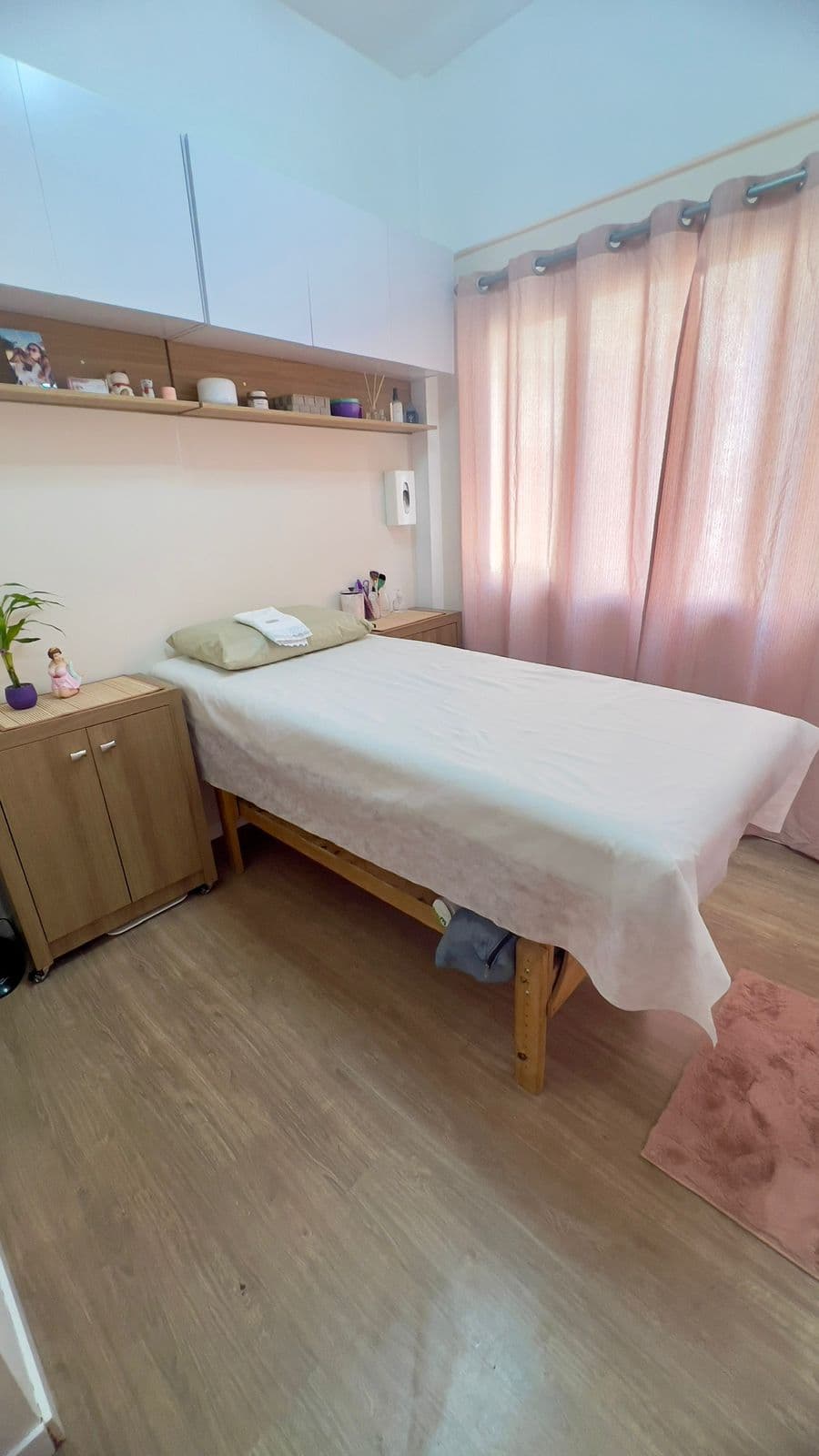 Sala de atendimento real da clínica A.S Estética